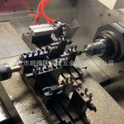 广东厂家双主轴排刀车床CK6036S双头数控车床cnc处理整机保一年图5