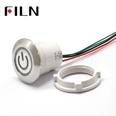 飞林filn30mm厨具风机开关终身以坏换新2NO带灯点火开关仿冒必究 1个起批图2
