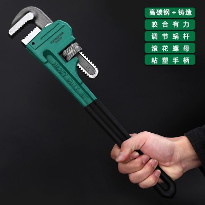 拓森工具管钳24寸18寸8寸快速水管钳家用木工管钳子美式重型管钳 1个起批图3