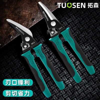 拓森工具批发7寸剥线器电工电缆剥皮钳多功能压线拨线钳6寸剥线钳 2个起批图5