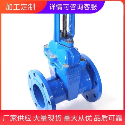 明杆软密封闸阀Z41X-16Q球墨铸铁法兰闸阀弹性座封手动沟槽消防阀 1件起批图4