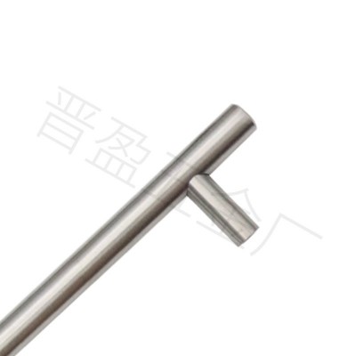不锈钢实心t型拉手衣柜橱柜门长把手金属家具五金抽屉圆形小拉手图5