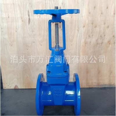 明杆暗杆软密封闸阀Z45X 弹性座封闸阀法兰闸阀自来水闸阀图3