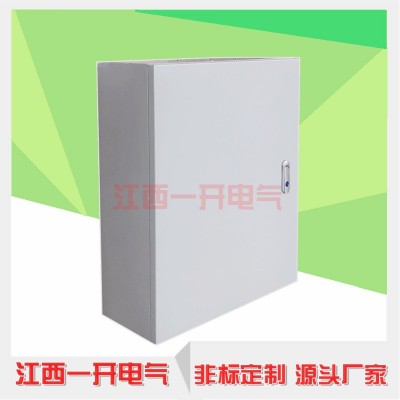 江西一开室内基业箱灰白色铁锁冷轧钢板配电箱外壳厂家直发防水箱图3