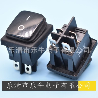 防水船型开关KCD4 4脚防水带灯翘板开关 16A连体防水厨具电源开关图3