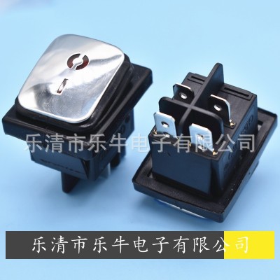 防水船型开关KCD4 4脚防水带灯翘板开关 16A连体防水厨具电源开关图4