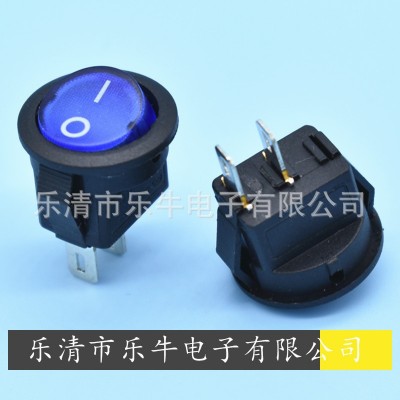 船型开关 小圆形翘板开关 开孔15mm 小圆形电源开关 16.5小圆开关图4