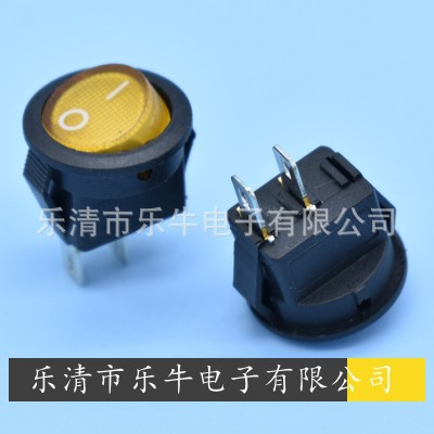 船型开关 小圆形翘板开关 开孔15mm 小圆形电源开关 16.5小圆开关图5