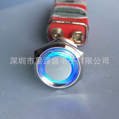 19MM 金属按钮开关 10A大电流自锁开关 汽车改装开关 9-24V按钮图4
