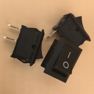 船形开关厂家直销 铁两脚两档电器档位翘板按键船型开关优惠供应图4