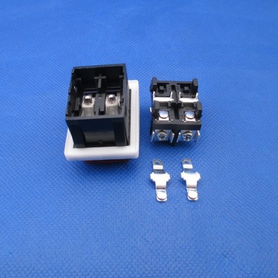 防水船型电源开关4脚螺丝式接线耐高温大功率大电流30A250V12V24V图2