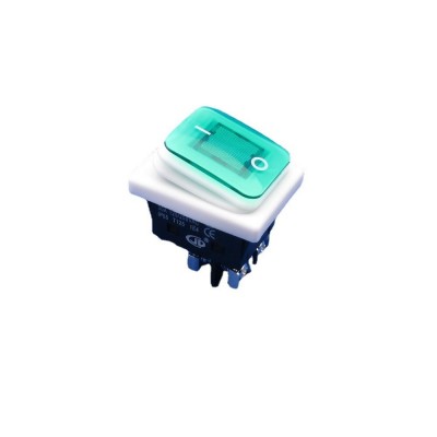 防水船型电源开关4脚螺丝式接线耐高温大功率大电流30A250V12V24V图5