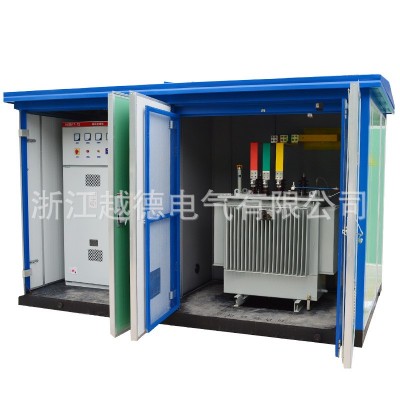 户外箱式变电站预装式欧式箱式变压器YBW ZBW YBF系列路灯箱变图4