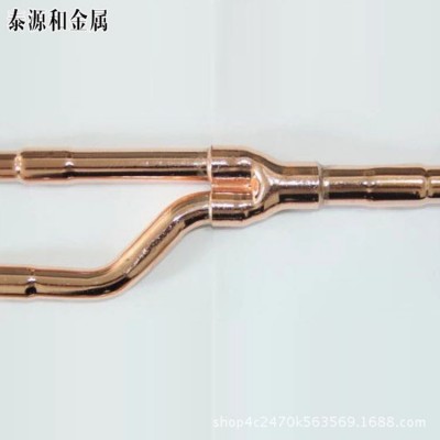 青岛厂家生产格力空调附件 批发销售空调专用分歧管 诚信经营图3