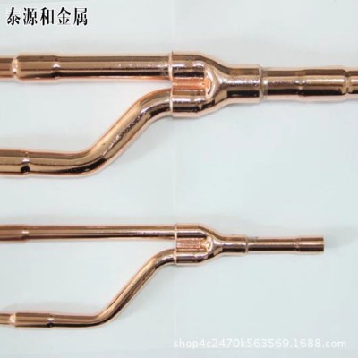 青岛厂家生产格力空调附件 批发销售空调专用分歧管 诚信经营图2