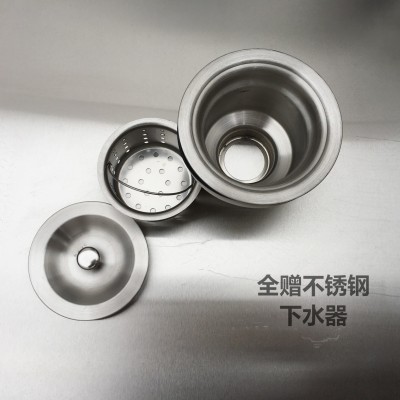 厂家批发不锈钢三槽水槽厨房洗菜盆洗手池304酒店商用不锈钢水池图5