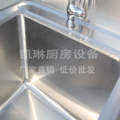 批发厨房洗菜盆不锈钢水槽洗碗洗手池 304不锈钢水槽单槽图3