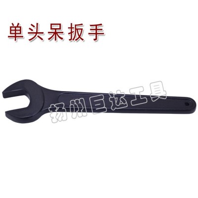 机械锻造单头扳手单头开口扳手单头呆扳手五金手动工具质量保证图2