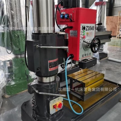 沈阳摇臂钻床Z3040X13摇臂钻床 自动进刀 双立柱齿轮立式钻床图2