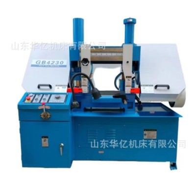 新锯床 双立柱液压GB4230金属带锯床卧式锯床 带锯床图5