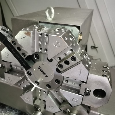 数控机床厂家直供HXCNC-46ZH车铣复合机床现机 斜轨数控车床图4