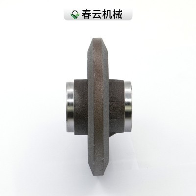 春云机械厂家销售履带底盘配件导向轮总成三角底盘配件张紧轮总成图2