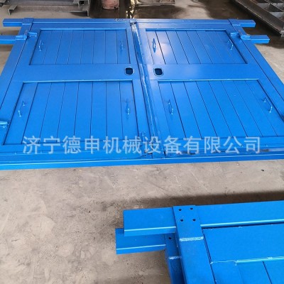 矿用防水密闭门煤矿对开抗冲击波门易操作开关简便采矿井下风门图2