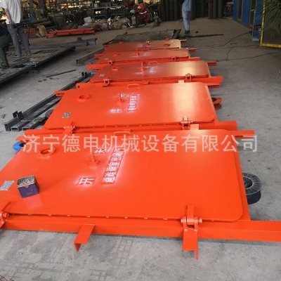 矿用防水密闭门煤矿对开抗冲击波门易操作开关简便采矿井下风门图3