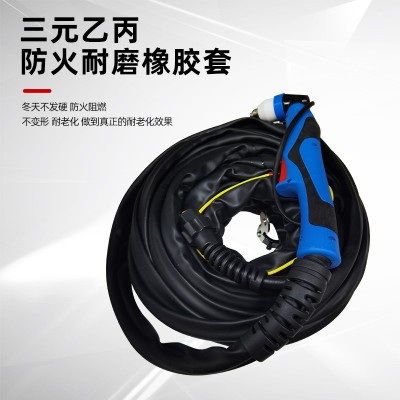 等离子割枪P80带线割把弯柄直柄，水冷多型号焊奇割枪图3