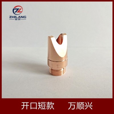 手持激光焊机铜嘴超强伟业骐麟手持焊嘴摆动头自动送丝焊接万顺兴图2