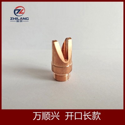 手持激光焊机铜嘴超强伟业骐麟手持焊嘴摆动头自动送丝焊接万顺兴图5