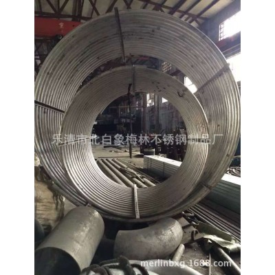 厂家销售不锈钢盘管 304不锈钢直管卷板弯曲加工 圆管无缝管批发图2