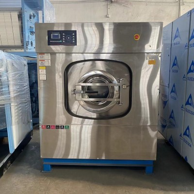 广州洗涤机械厂家促销 30kg洗烘一体水洗机 干洗店设备工 业洗衣机图2