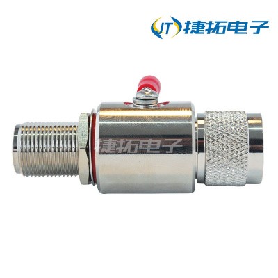 N-JK天馈避雷器 N型浪涌保护器0-3G N公转N母通信天线天馈防雷器图3