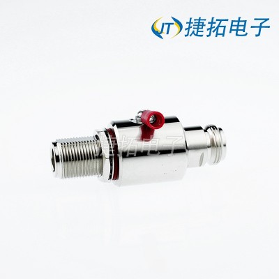 N-KKY避雷器 0-3G N-KK天馈避雷器浪涌保护器 N母转N母天线防雷器图4