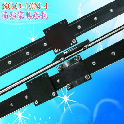 SGO外置双轴心导轨高速滑轨 智能家具路轨 静音抽屉轨道 滚轮滑块图4