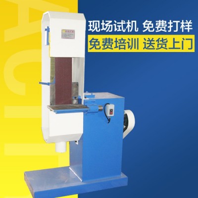 不锈钢表面砂光处理铁棒铝合金平面直角砂光机设备可调节磨砂角度图4