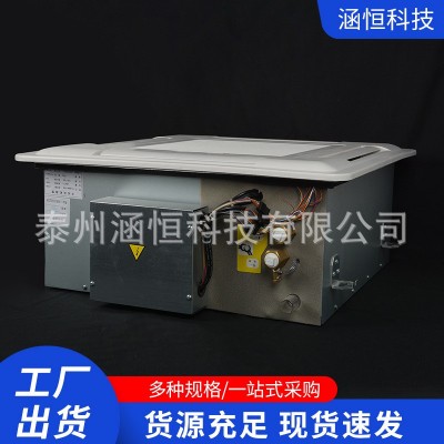 供应卡式明装风机盘管 中央空调商用吸顶式空调嵌入式风机盘管图3