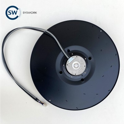 SYSWORK车载净化器离心风机 470-50H涡轮散热风扇 后倾式离心风机图2