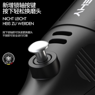 跨境代发电磨机小型手持打磨机电动抛光神器手磨机木雕刻工 具电钻图2