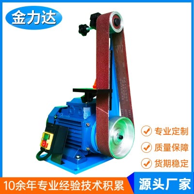 新款德国JLD915型电动砂带机工业级 家庭小型立式砂带抛光打磨机图4