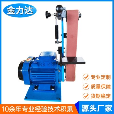 新款德国JLD915型电动砂带机工业级 家庭小型立式砂带抛光打磨机图5