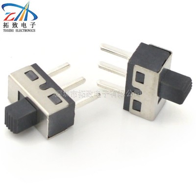 厂家直供现货微型拨动开关SS-12D10G5单极双位图5