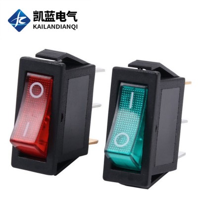 厂家 KCD3船型开关 带灯船形开关 翘板开关 电锅开关图2