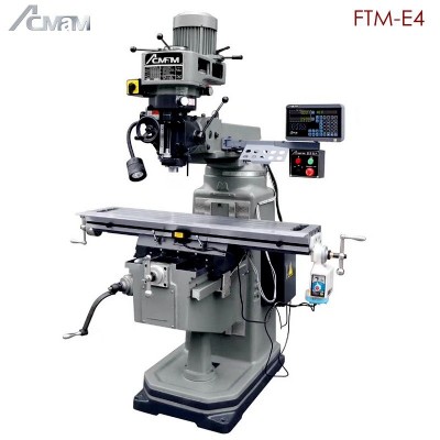 铣床厂家直供应台湾丰堡FTM-E4高精密铣床 捷永达炮塔铣床图5