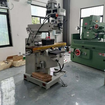 山东威濠4号炮塔铣床可选数显加大行程金属切削稳定性好操作简单图5