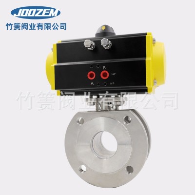 气动薄型球阀ZZK-Q671F不锈钢气动球阀厂家直销现货图2