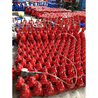 沟槽明杆闸阀Z81X手动软密封型闸阀铸铁卡套弹性座封闸阀厂家直销图5
