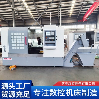 斜床身数控车床STC50重切削斜轨数控刀塔车铣复合加工中心机床图3