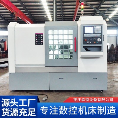 斜床身数控车床STC50重切削斜轨数控刀塔车铣复合加工中心机床图5